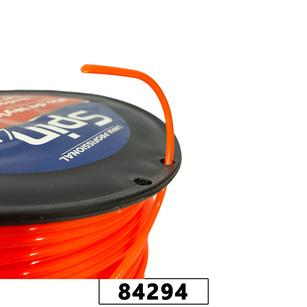 Fio de Nylon Rolo 2kg com 248 Metros - Redondo 3,00mm - Cor Laranja – foto 2