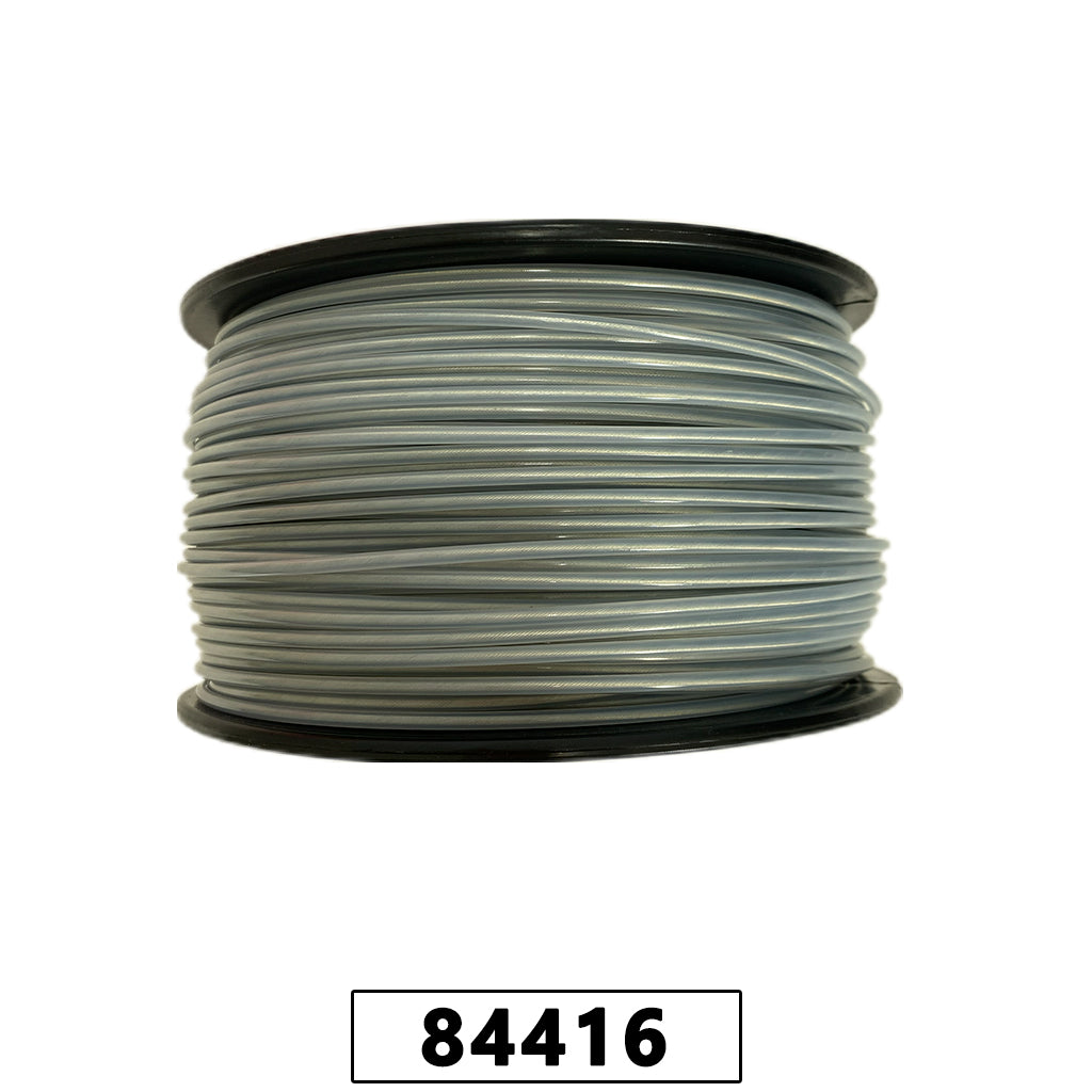 Fio de Nylon Rolo com Fio de Aço 2kg com 152 Metros - Redondo 3,00mm - Cor Cinza - Spin Linha – foto 3