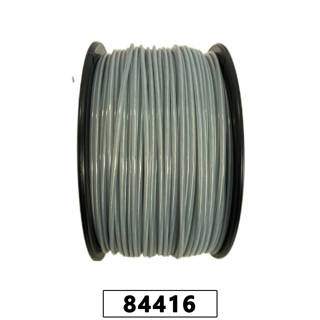 Fio de Nylon Rolo com Fio de Aço 2kg com 152 Metros - Redondo 3,00mm - Cor Cinza - Spin Linha – foto 4