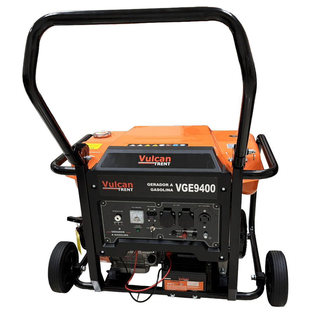 Gerador Gasolina 4T 452cc 16HP 7,5 kVA 7500W Bivolt VGE9400 Vulcan Trent – foto 6