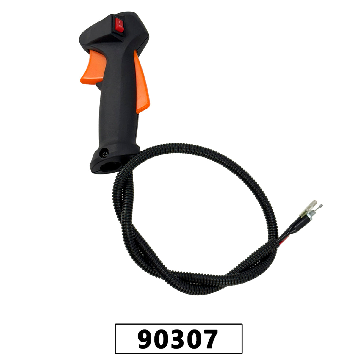 Punho de Comando Plástico 21mm Completo para Roçadeira 26cc/33cc/ 43cc/52cc /62cc/63cc – foto 1