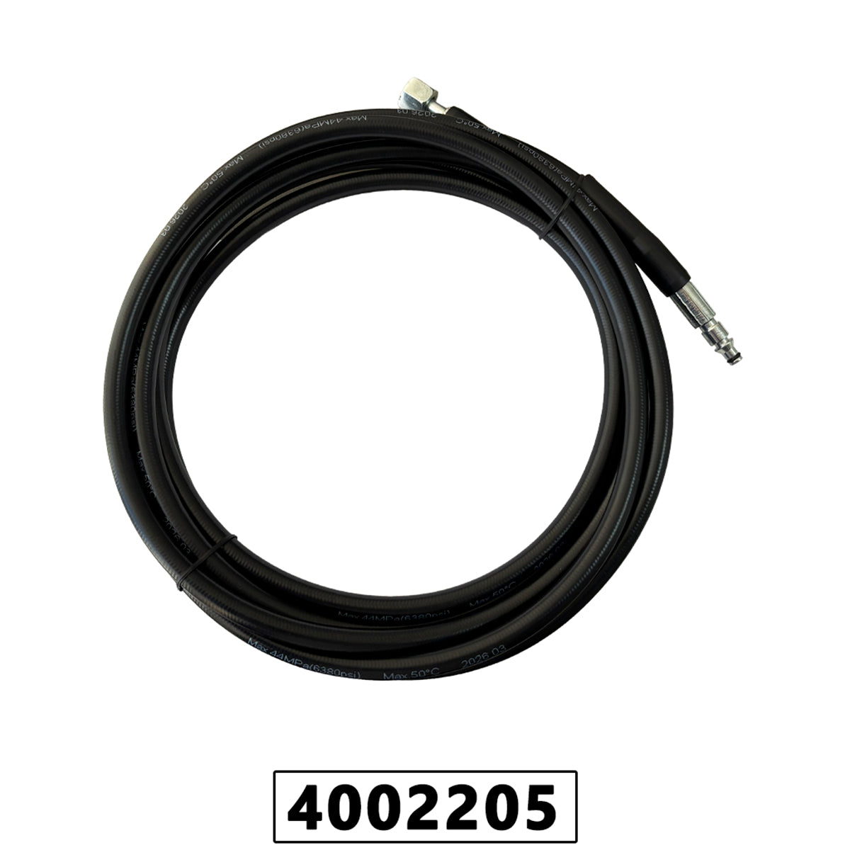Mangueira de Pressão 44MPA 5 Mt para Lavadora Marca Wap Engate Rápido e Rosca 16mm – foto 4