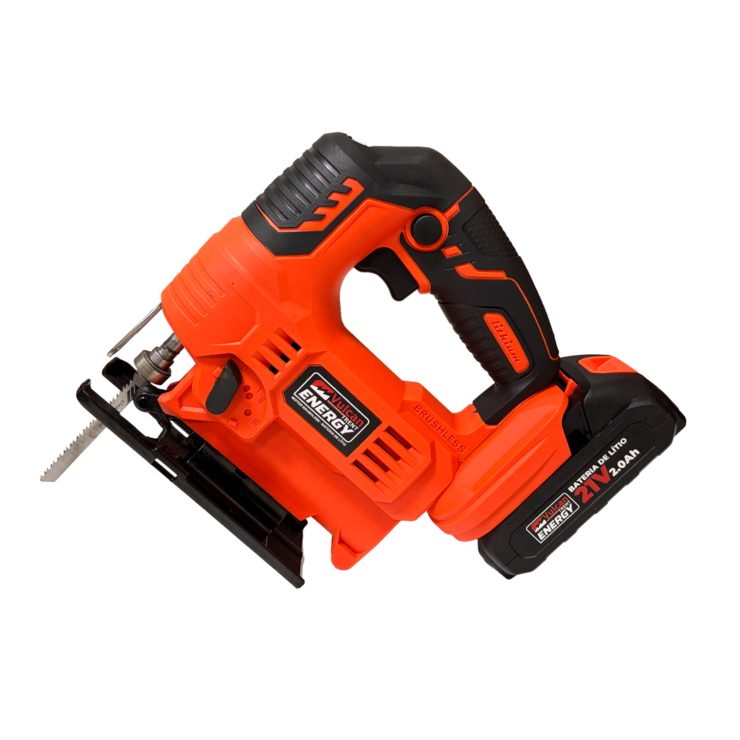 Serra Tico-tico Brushless com Bateria 21V 2A TT650 Vulcan Trent – foto 1