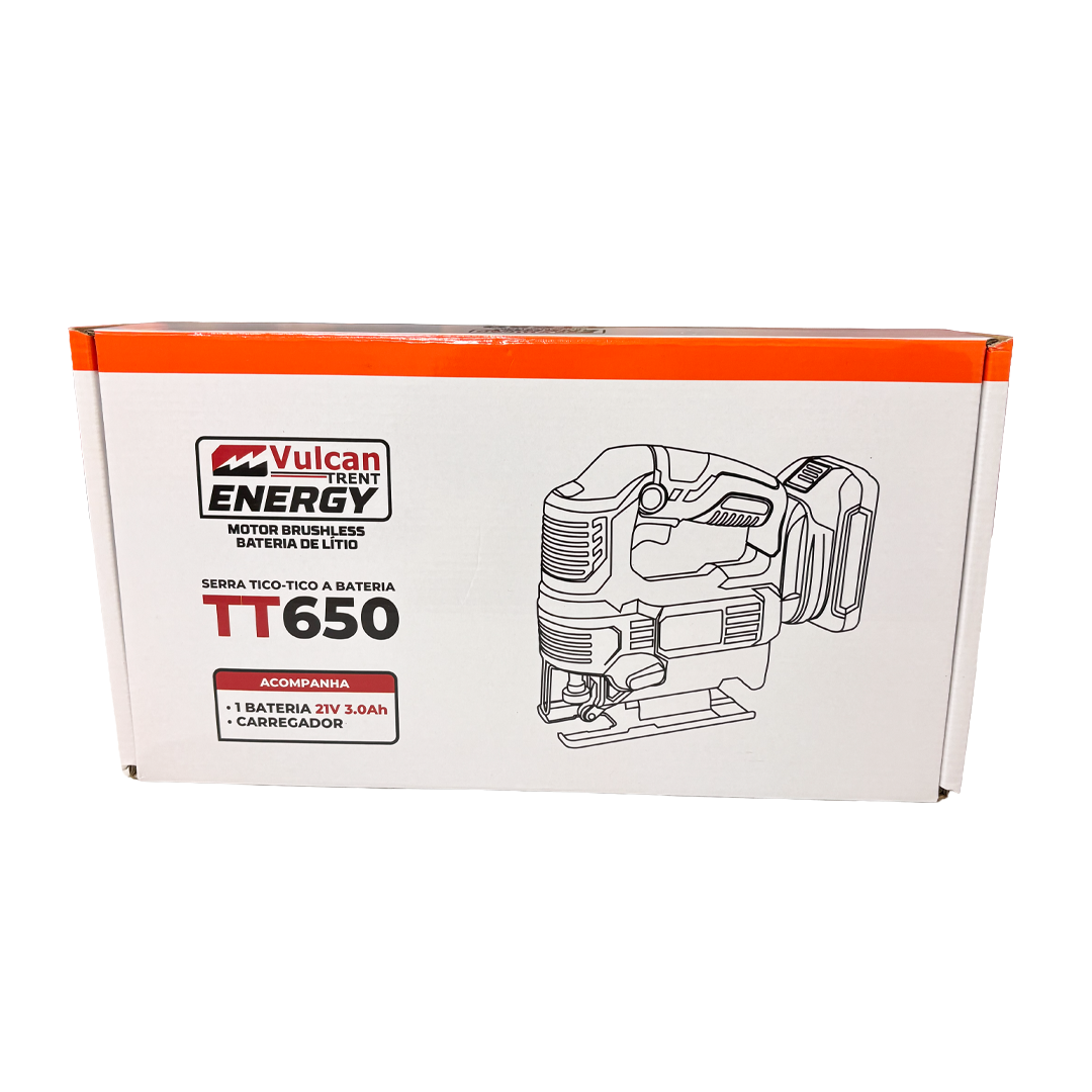 Serra Tico-tico Brushless com Bateria 21V 2A TT650 Vulcan Trent – foto 7