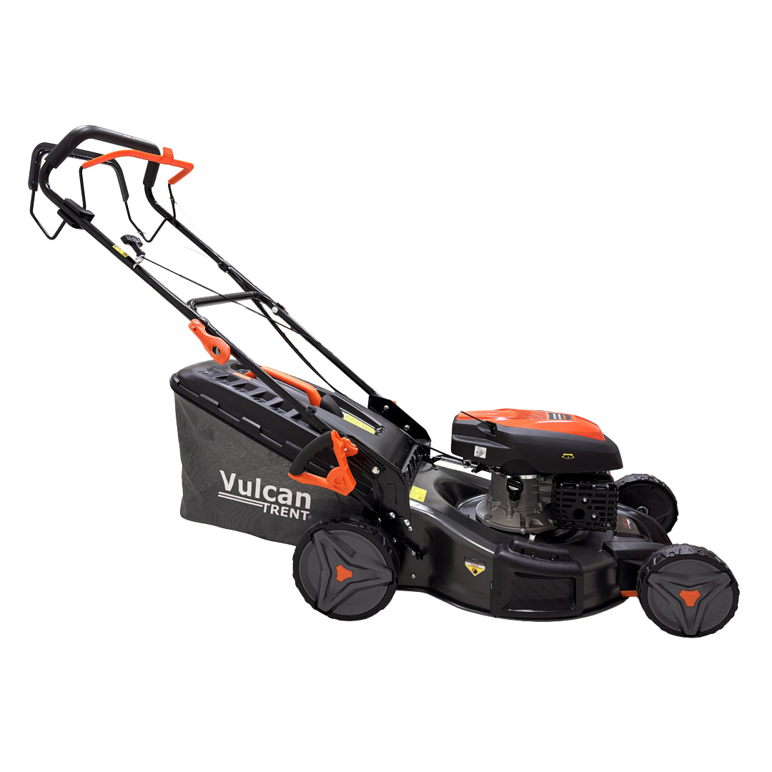 Cortador de Grama 4T 200cc 6,50hp Larg.corte 56cm C / coletor e Saída Lateral C / tração VCG200T Vulcan – foto 4