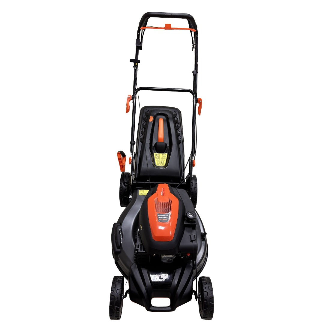 Cortador de Grama 4T 200cc 6,50hp Larg.corte 56cm C / coletor e Saída Lateral C / tração VCG200T Vulcan – foto 5