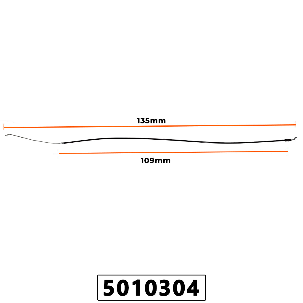 Cabo de Acionamento 135cm para Cortador de Grama VCG150 / VCG150T / VCG200T / VCG225T – foto 1