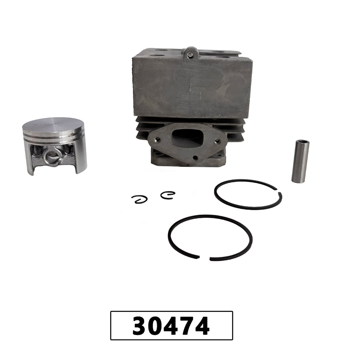 Kit Cilindro 46mm para Soprador e Atomizador Stihl SR420 BR420 – foto 1
