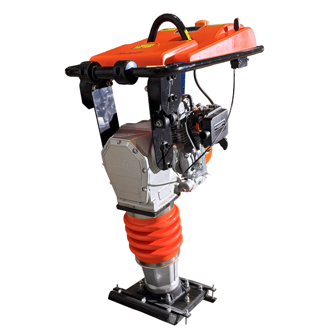 Compactador de Solo Gasolina 4 Tempos 4HP 146cc Impacto 12 kN Tipo Sapo VT-CS12 Vulcan Trent – foto 8