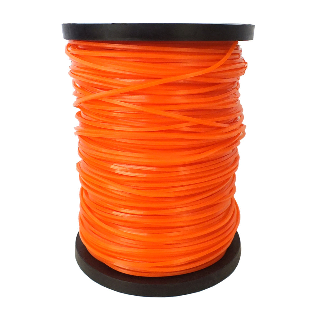 Fio de Nylon Rolo 2kg com 226 Metros - Quadrado 3,00mm - Cor Laranja - Spin Linha Premium – foto 3