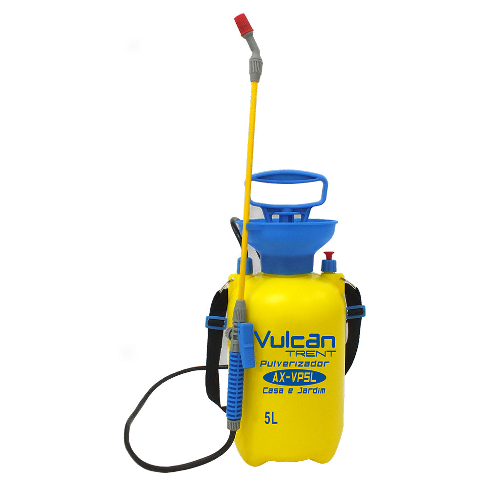 Pulverizador Manual 5 Litros Cor Amarelo VP5L Vulcan Trent – foto 1
