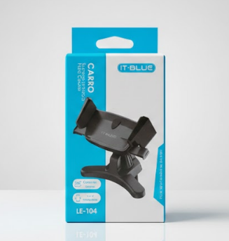 Suporte de Celular Veicular para Saída de Ar com Rotação 360° IT-Blue LE-104