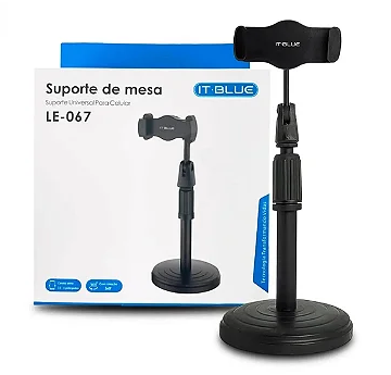 Suporte de Mesa para Celular Universal Regulável de 4.7 a 6 Polegadas It-Blue LE-067