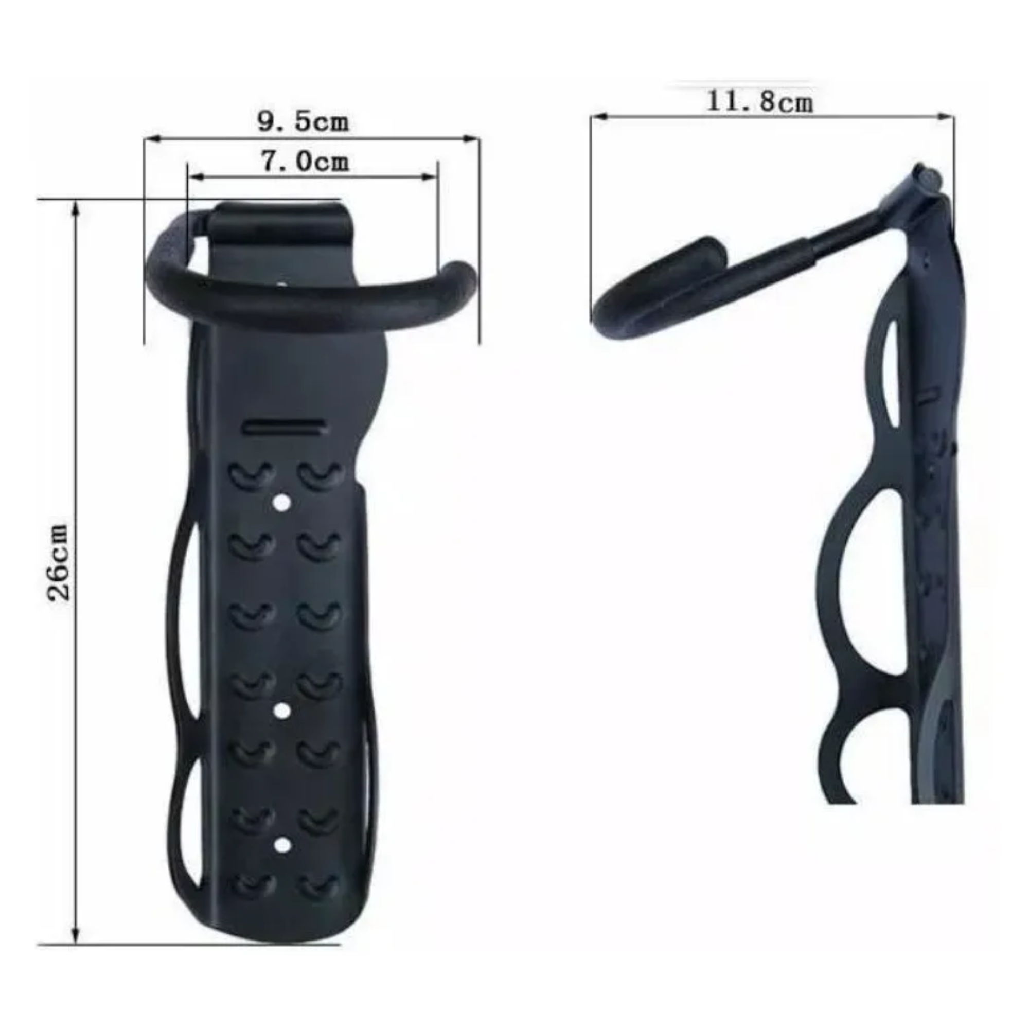 Suporte Parede Vertical Gancho Pendurar Bike Bicicleta Hx 83