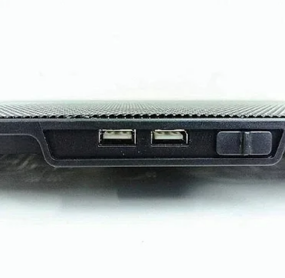 Suporte para Notebook até 17 Polegadas com Cooler 5 Ventiladores e Porta USB Knup KP-SP223