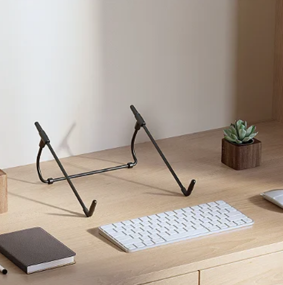 Suporte Ergonômico para Notebook Smart Preto Dobrável e Portátil Reliza 009594