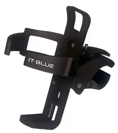 Suporte Porta Garrafa para Bicicleta com Rotação 360° em PVC IT-Blue LE-3619