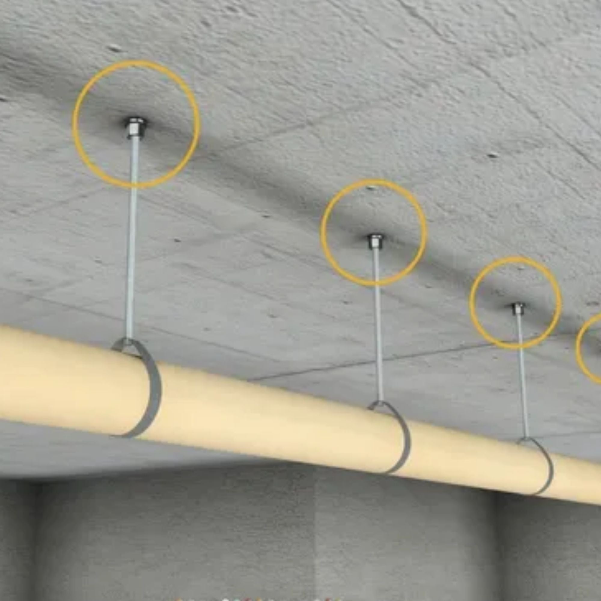 Chumbador Over Head Fixação 5/16''x40mm, Zincado