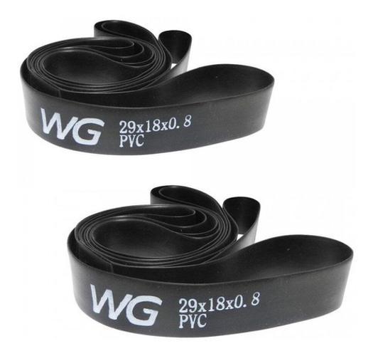 Fita De Aro Bike 29 Mtb Nylon Verde 20Mm Para 2 Pneus - Par