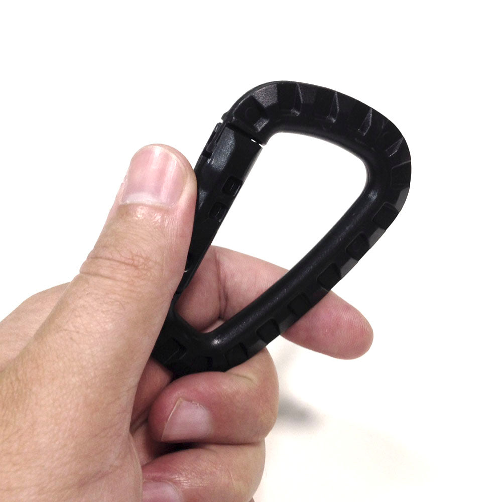 2 Chaveiro Mosquetão Quick Tactic Ntk Polímero Resistente