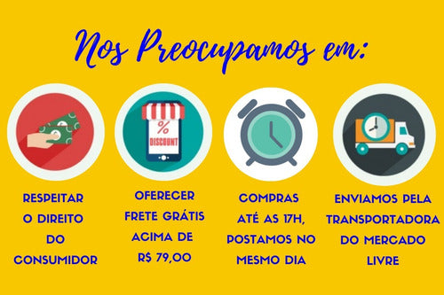 Cabo Auxiliar Áudio P2xp2 Estereo Comprimento3m