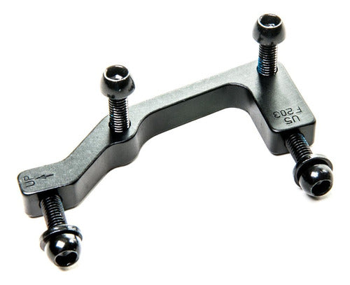 Adaptador Aluminio U5 P/freio A Disco Dianteiro Para 203mm