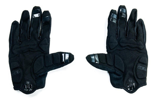 Luva Ciclismo Giro Dnd Gel Preta Dedo Longo Touch Tela Tam G