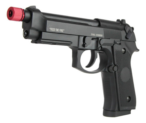 Pistola Airsoft Tag M92 Modelo Savage Semi Automática