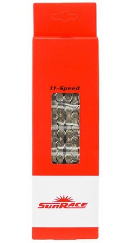 Corrente Sunrace 11V Bike Mtb Speed Cn11A Cromada 126 Elos