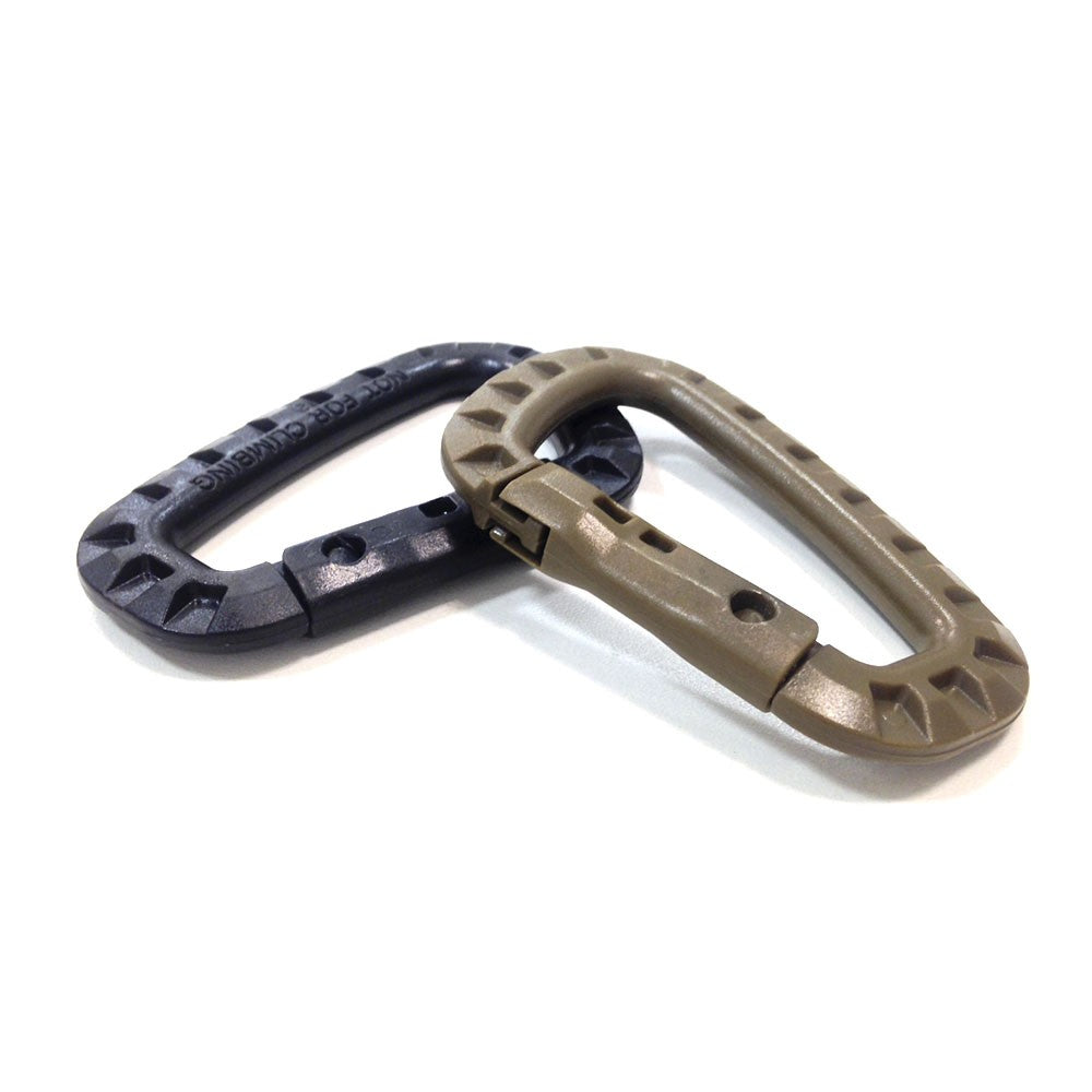 2 Chaveiro Mosquetão Quick Tactic Ntk Polímero Resistente