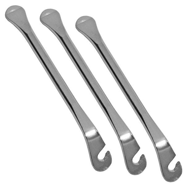 Kit Espatula Cromada Para Bicicleta Kenli Kl9720A 3 Unidades