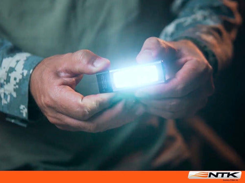 Lanterna Recarregável 2 Em 1 Exterminator Ntk 100 Lúmens