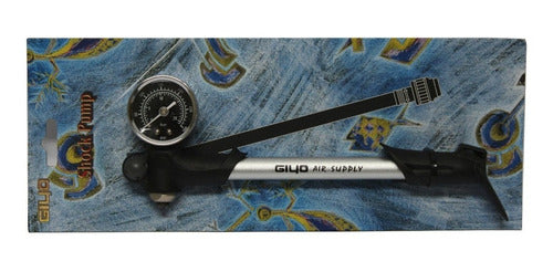 Bomba De Ar Calibrador Suspensão Bicicleta 300psi Giyo Pro