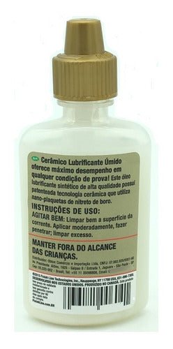 Óleo Lubrificante Corrente Finish Line Cerâmico Úmido 60ml