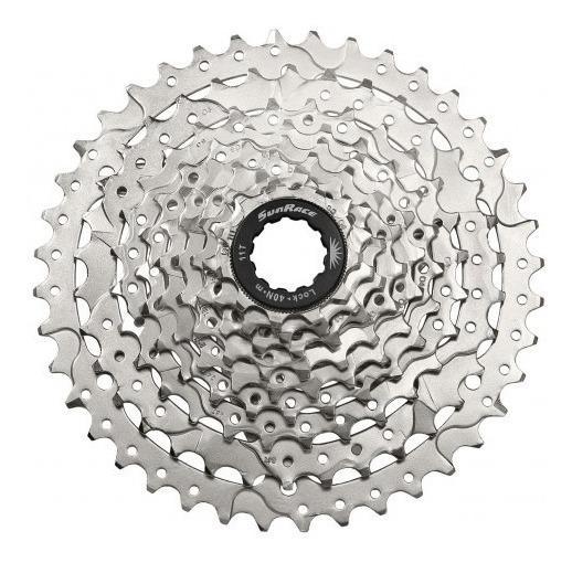 Kit Sunrace Catraca Cassete 9V+Coroa 11V + Corrente