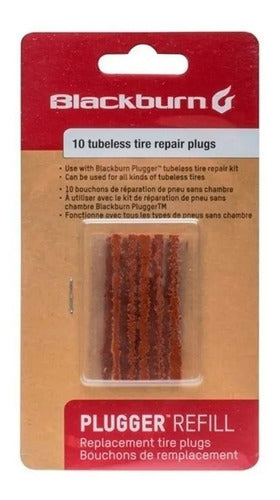Refil Reparo Pneu Tubeless Blackburn Plugger 10 Unidades