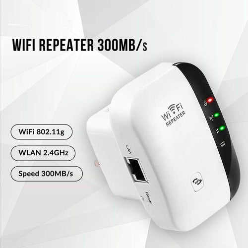 Repetidor Amplificador De Sinal Wifi 300mbps Knup Kp3005