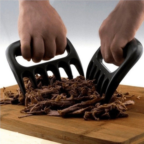 2 Garras De Urso Combo Churrasco Corte Firme Desfia Carnes