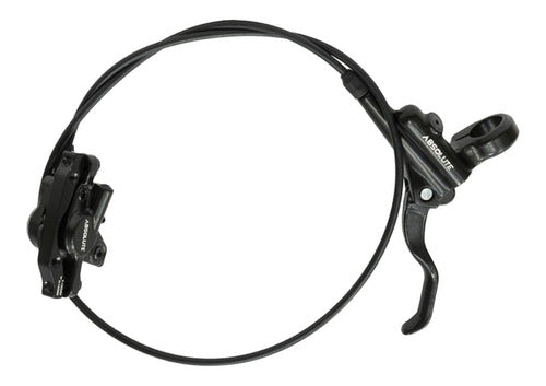 Kit Freio A Disco Hidráulico Absolute Mtb Rotor 160mm Par