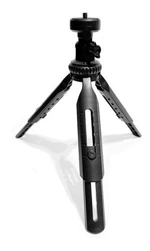 Mini Tripe Para Celular Ajustável Regulagem 360 Graus Le-058