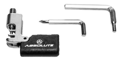 Canivete Ferramenta Absolute 5 Funções Com Extrator Corrente