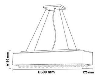 Pendente Lustre Cairo Pd56205.000