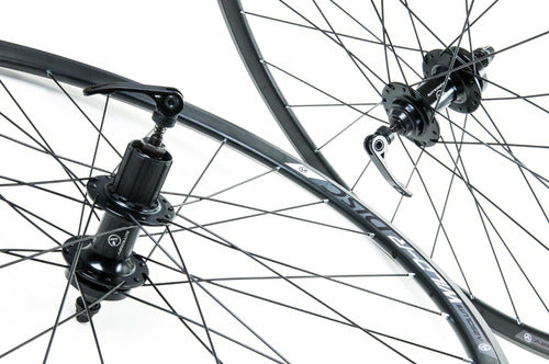 Par Roda Speed 700c Absolute Wild-r 8,9 E 10v + Brinde