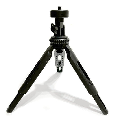 Mini Tripe Para Celular Ajustável Regulagem 360 Graus Le-058