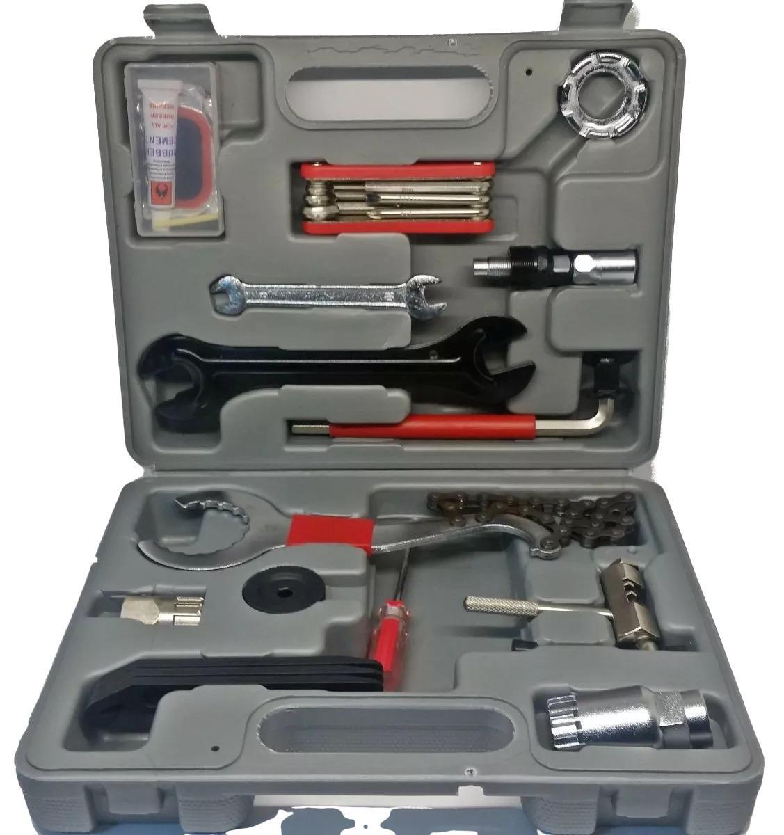 Maleta Caixa De Ferramentas Absolute 17 Peças Bicicleta Manutenção