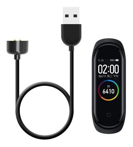 Cabo Carregador Usb Para Relogio Smartband Xiaomi Miband 5/6