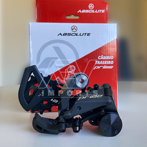 Cambio Traseiro 12v Absolute Prime Clutch K7 52t Lançamento