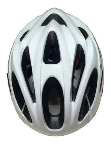 Capacete Ciclismo G Bike Absolute Nero Led Preto Fosco