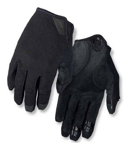 Luva Ciclismo Giro Dnd Gel Preta Dedo Longo Touch Tela Tam G