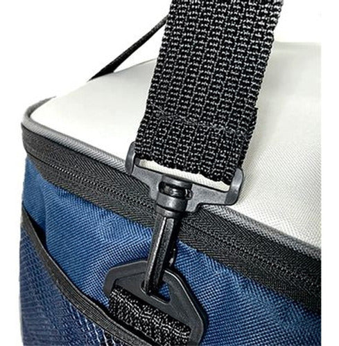 Bolsa De Pesca Pro Team Tamanho Médio 14l Azul/cinza